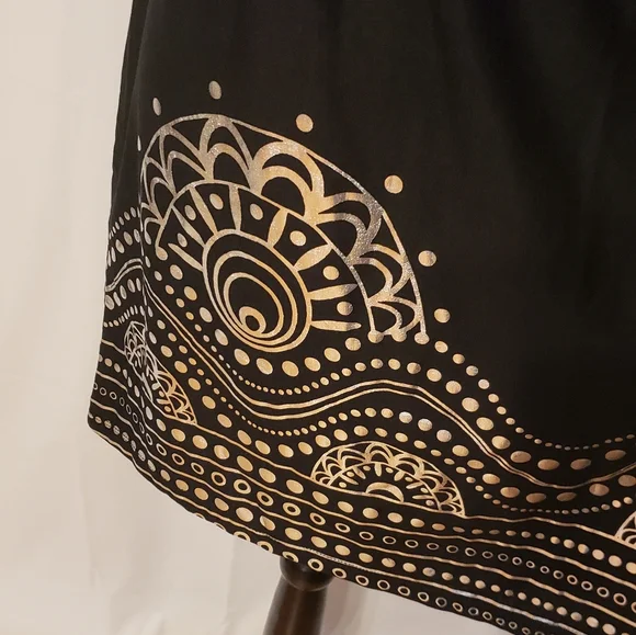 Swimsuits For All Black And Silver Cover Up NWT - Picture 5 of 8